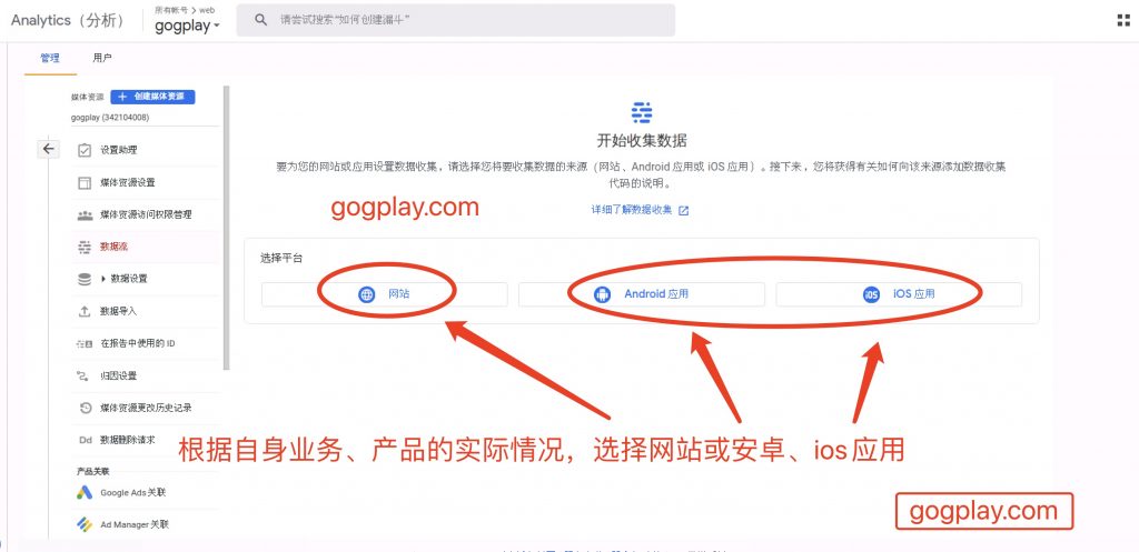 圖片[6] - 2022 如何創建開通谷歌分析賬戶，開啟Google Analytics 的完整設置過程 - GGZC