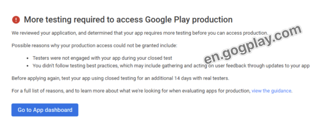 写真[2] - Google デベロッパー クローズド ベータ: Google Play 本番環境へのアクセスにはさらなるテストが必要です - GGZC