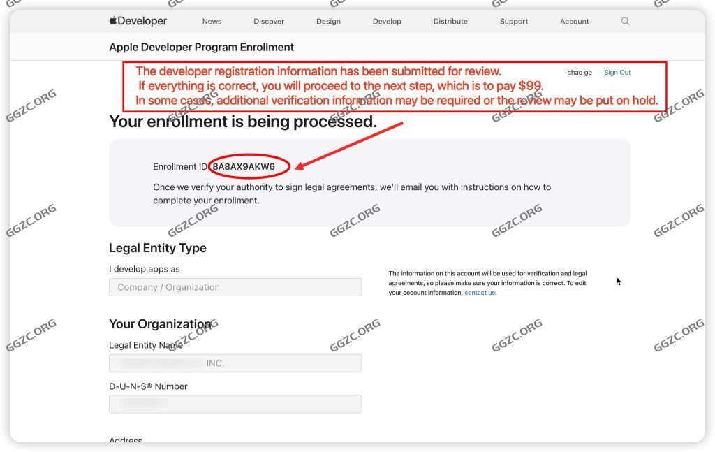 图片[15] - 2025 Latest Version of US Apple Developer Registration Tutorial, Web-Based Apple Developer Company Account Creation Tutorial - GGZC